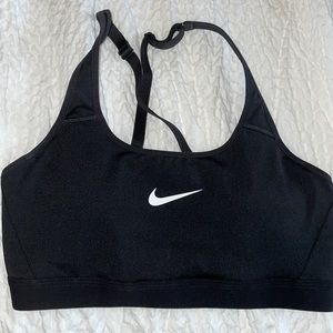 Nike swoosh sports bra